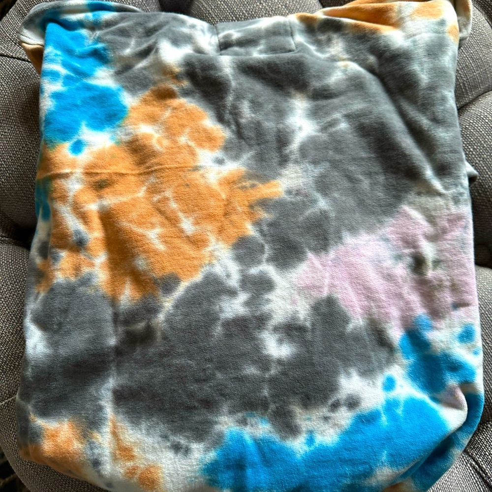 Decibel Unisex tie die hoodie